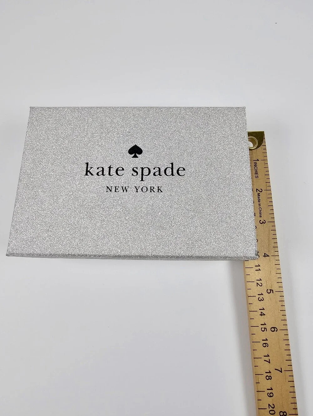 Kate Spade Empty Glitter Box for Wallet 6.25 x 4.25